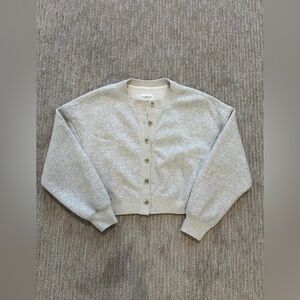 Abercrombie Sunday Shrunken Crew Cardigan